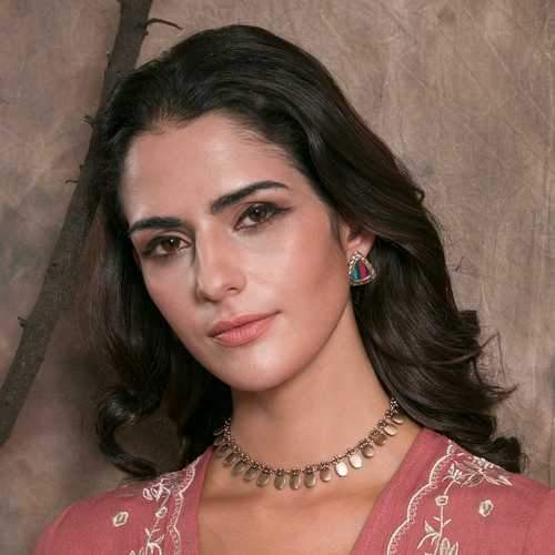 Triangle Alloy Ear Stud