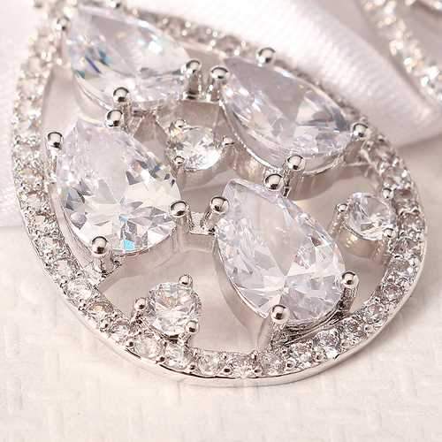 Inlay Water Drop Stud