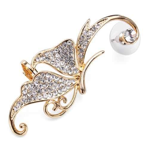 Crystal Butterfly Clip